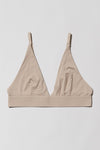 BASERANGE Bamboo fiber bamboo cotton no steel ring wide edge bra series collection soft underwear France BAS-BRTR-BL-000-HAPTIC HAPTIC BRTR-BL-000 24 new upgrade BRTR1